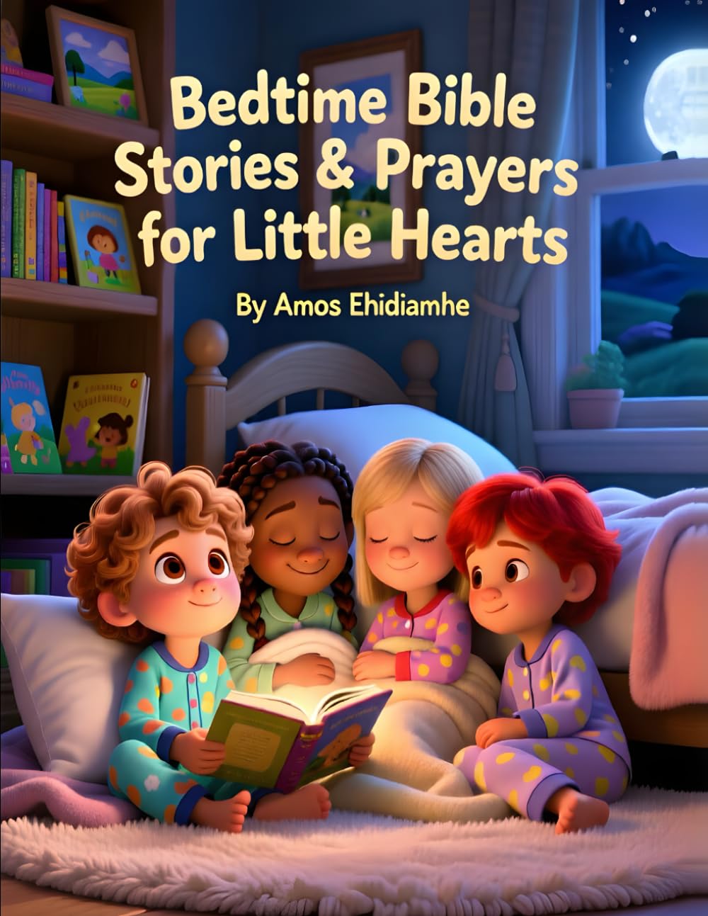 Bedtime Bible Stories & Prayers for Little Hearts: A Gentle Christian Bedtime Devotional to Help Children Rest in God’s Word (Little Hearts Night Prayers Series)