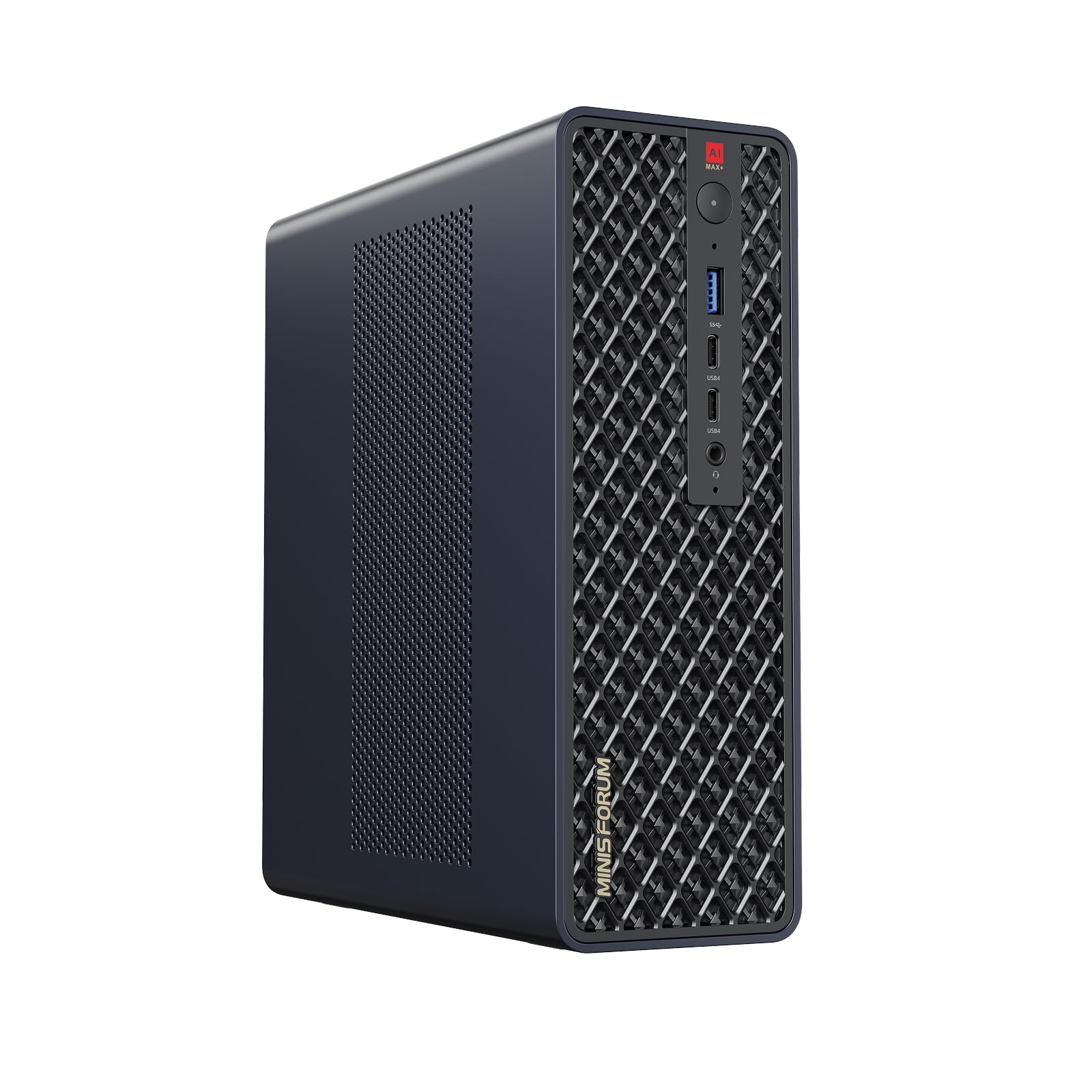 MINISFORUM MS-S1 Max Mini Workstation AMD Ryzen AI Max+ 395(16C/32T) 64GB LPDDR5 2TB SSD Mini PC, HDMI+2X USB4+2X USB4 V2 Video Output, 2x10G RJ45 Port, WiFi7, BT5.4, Radeon 8060S Graphics Computer