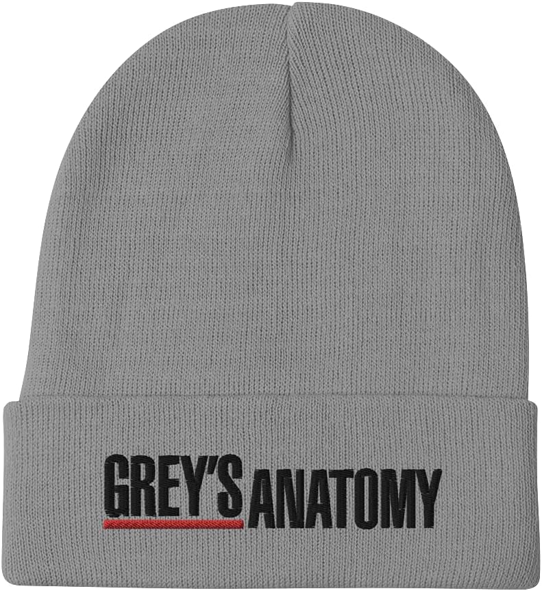 Grey's Anatomy Logo Embroidered Beanie