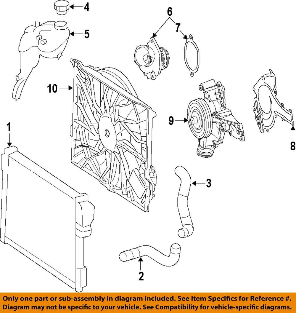 Mercedes-Benz 204 501 27 82, Radiator Coolant Hose