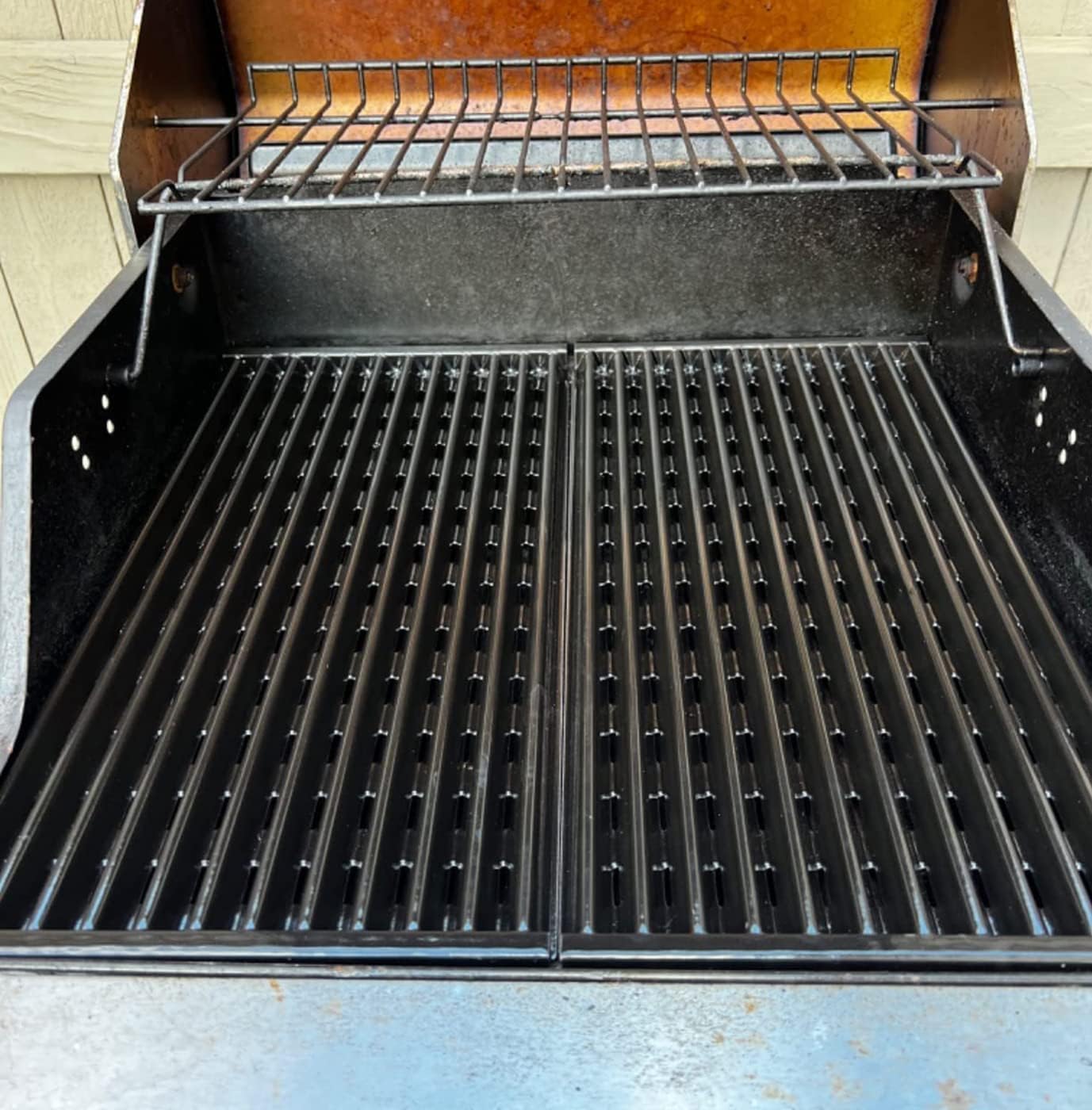 GFTIME 43,2 cm Piastra per griglia a infrarossi per Charbroil Performance TRU Infrarot 2 bruciatori Gasgrill, Piastre di ricambio in acciaio con rivestimento in porcellana per Charbroil 463633316