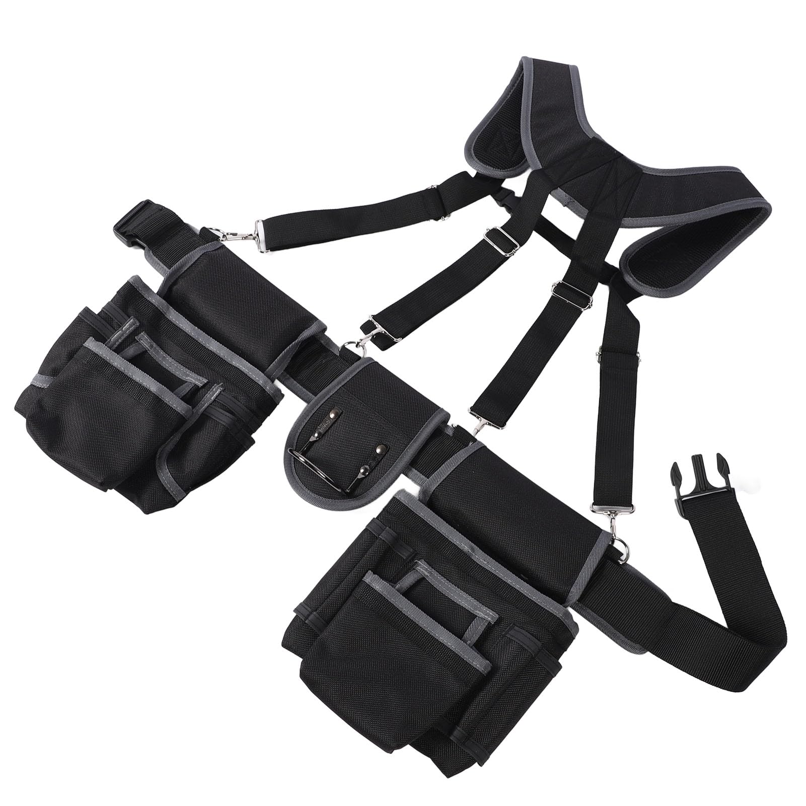 Keenso Ceinture à Outils avec Sangle, Conception Confortable,