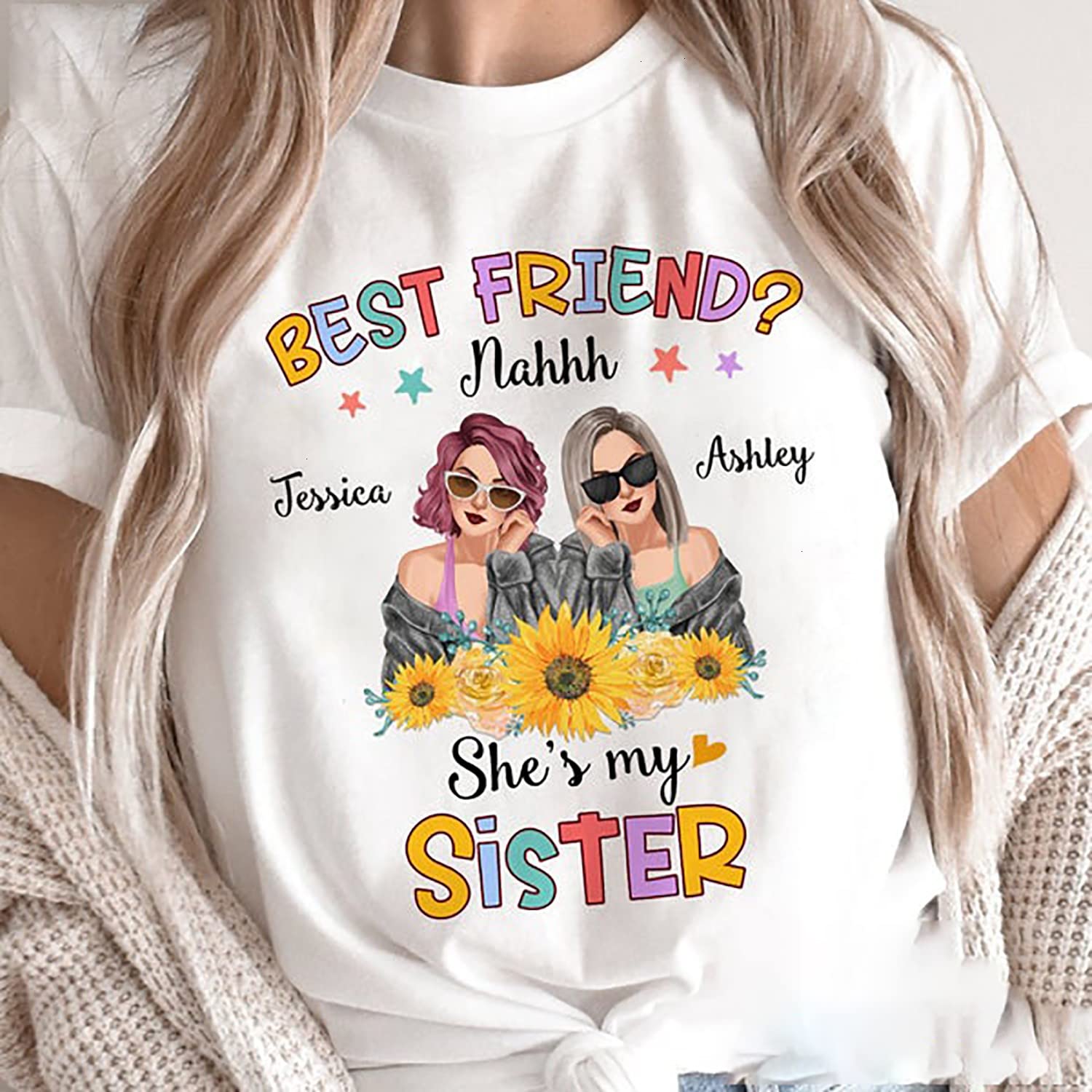 Bestie Playeras De Amistad Mujer Poleras De Mejores Amigas Frases