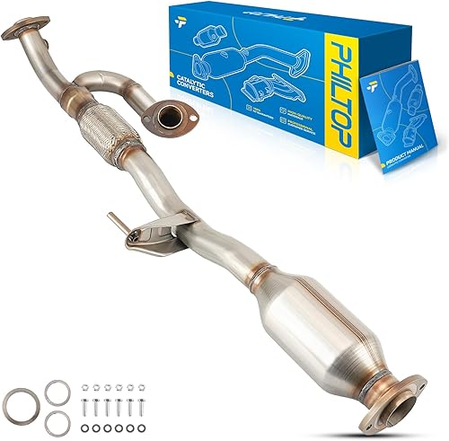 Vista 52 de PHILTOP Convertidor Catalítico de Salida Recta Compatible Directamente con Elantra 2.0L 2004-2012, Tiburon 2.0L 2007-2008, Spectra/Spectra5 2.0L