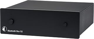 Pro-Ject Bluetooth Box S2, Audiophiler Bluetooth Audioempfänger mit aptX (Schwarz)