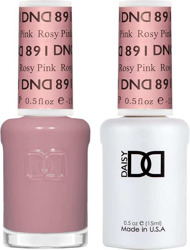Esmalte de uñas en gel DND Duo, colección Sheer, 0.5 onzas líquidas cada uno | Juego de esmalte de gel UV/LED a juego y laca de secado al aire, color de uñas transparente de larga duración sin astillas, fácil eliminación en remojo