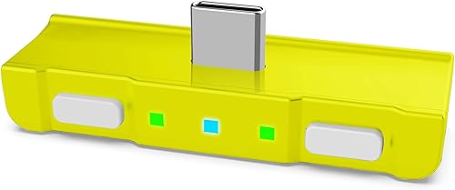 HomeSpot Adaptador de transmisor de audio Bluetooth 5.0 con conector USB C integrado micrófono digital aptX de baja latencia para Nintendo Switch