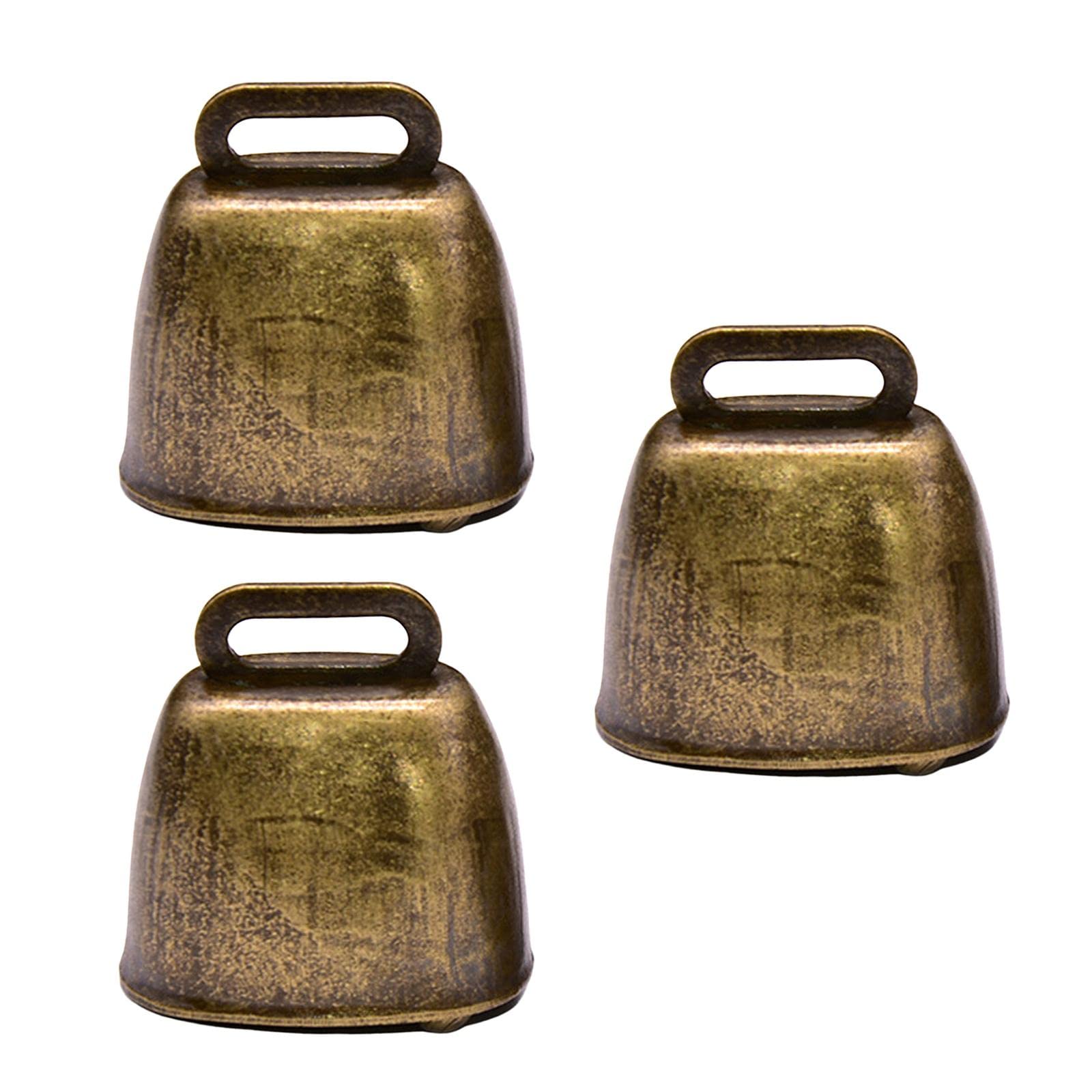 Fashion My Day® 3X Retro Grazing Bell Small Cowbell Loud Bells for Cow Horse Dog Bronze| Pet Supplies | Dog Supplies | Collars (B0C45YZWF7) Amazon Price History, Amazon Price Tracker