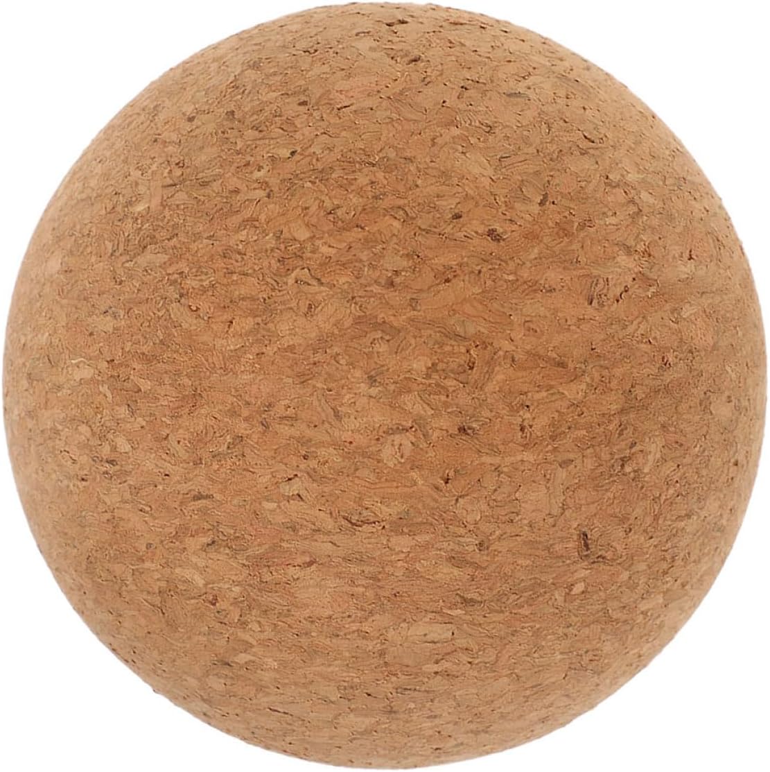 Mipcase High-Density Cork Massage Ball for Myofascial Release, 100mm Yoga Massage Ball for Neck, Back, and Foot Comfort, Eco-Friendly Cork Material for Fitness and Relaxation Therapy