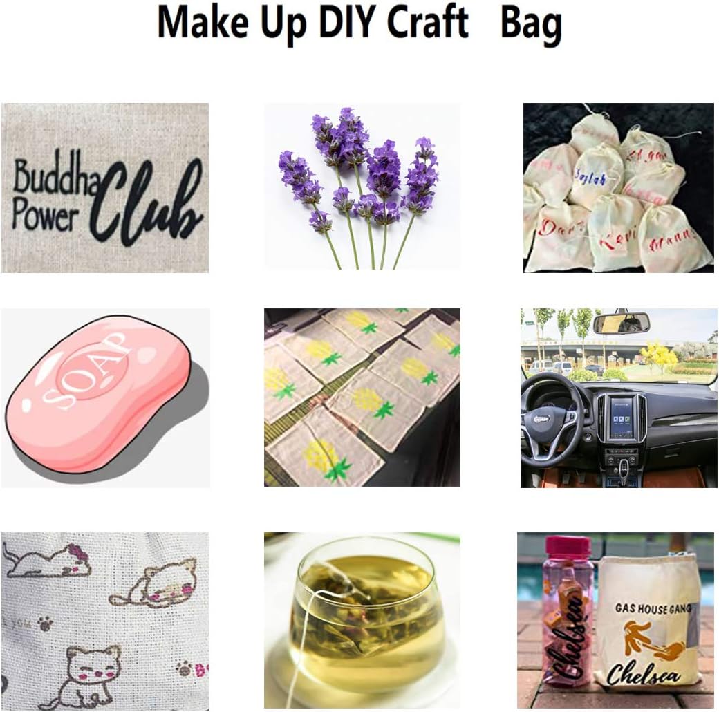 HEYICH Reusable Cotton Tea Filter Bags