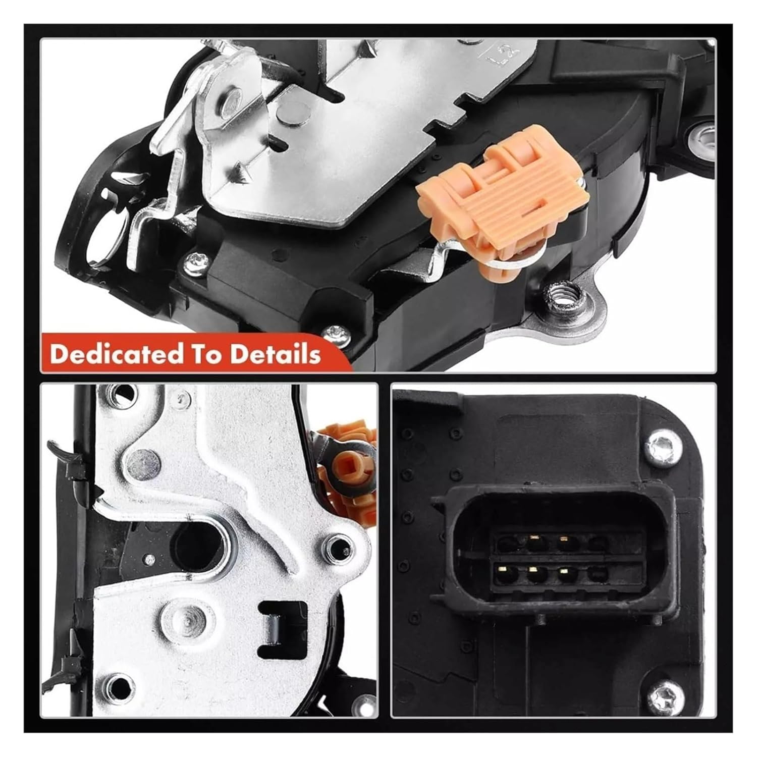 931-319 Front Passenger Side Door Lock Actuator Motor Compatible with Select Cadillac Models