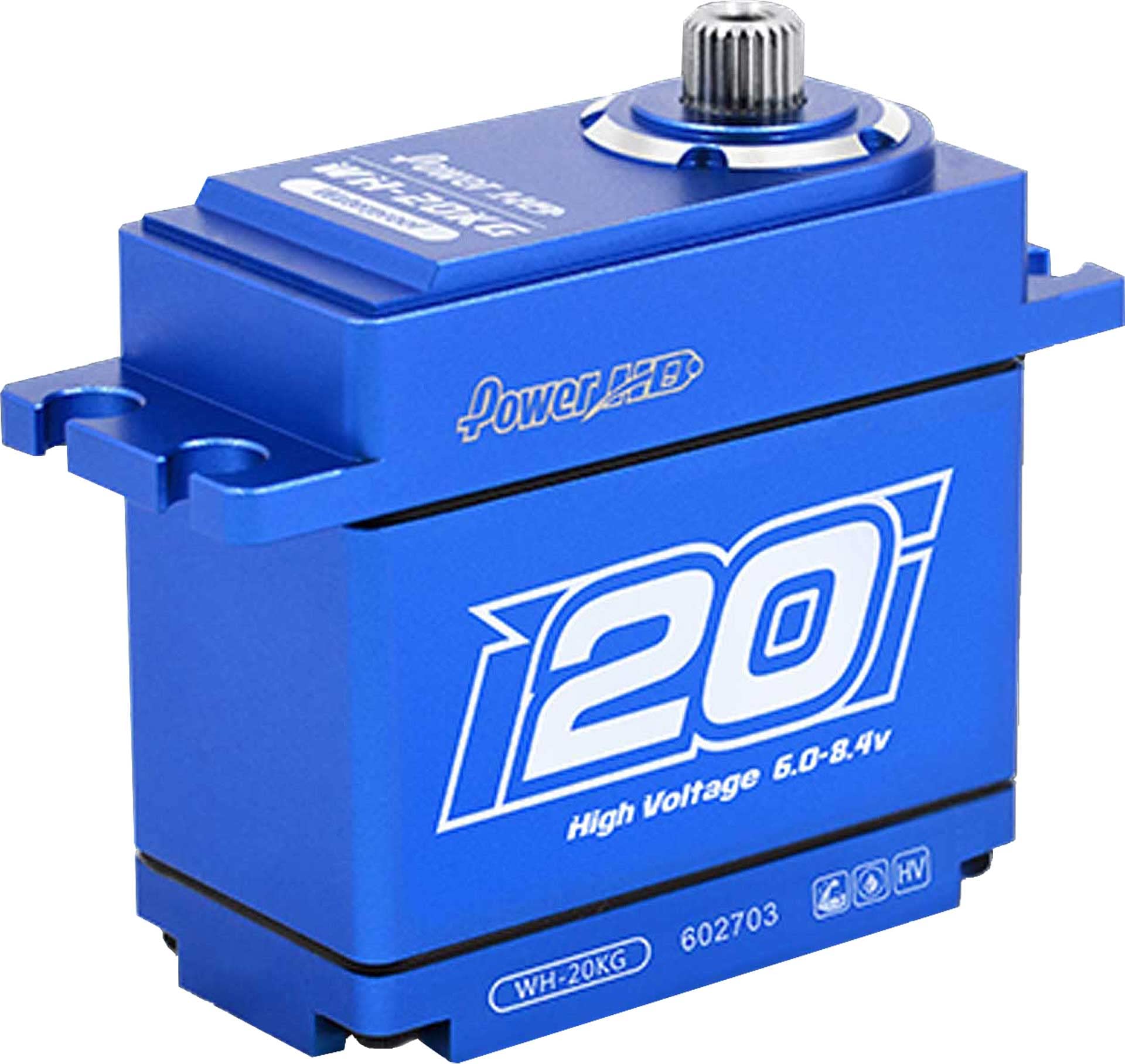 Servo WH20KG Waterproof, Full Alu Case, Digital HV (20 KG/0.08 SEC)