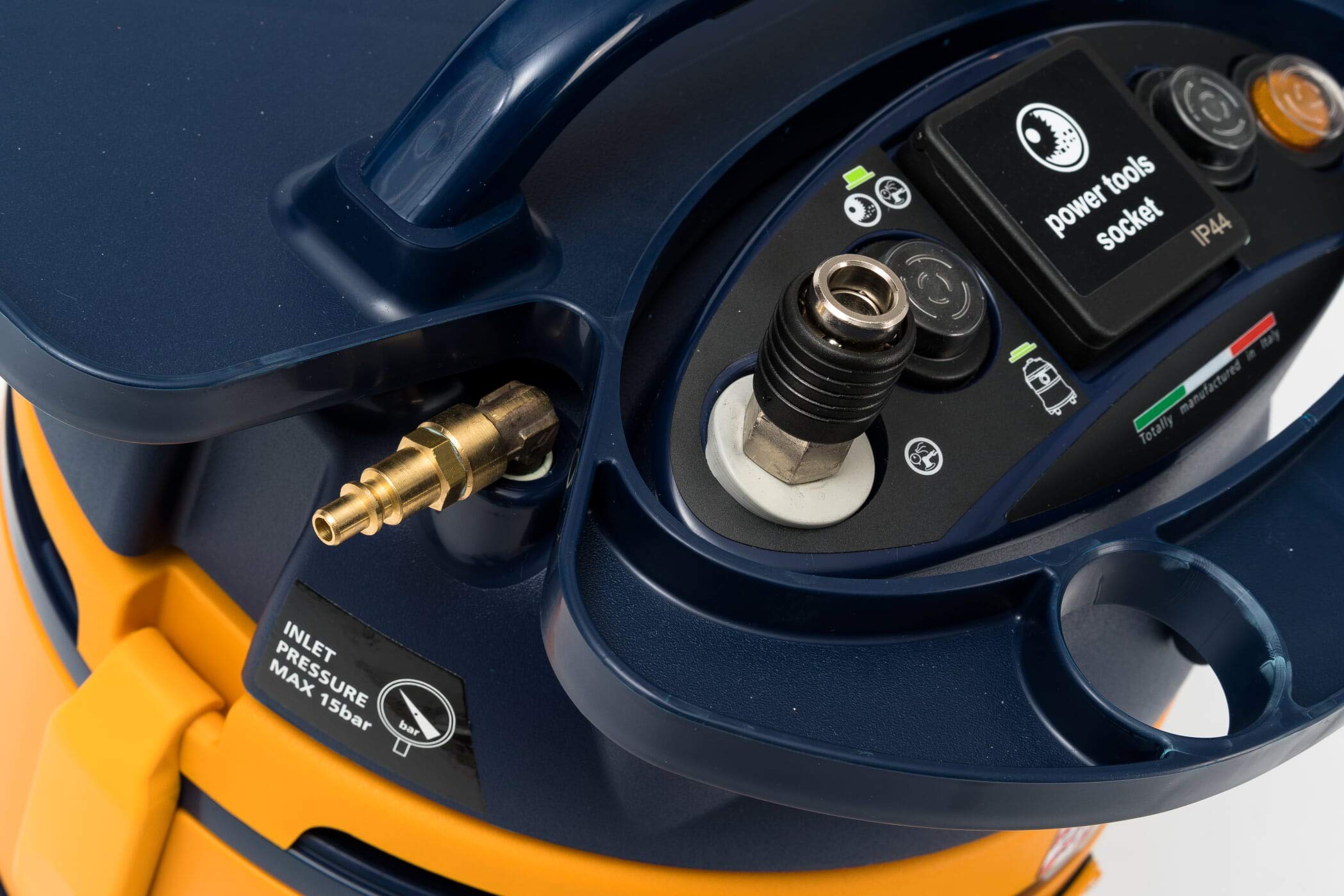 Aspirapolvere Aspiratore per Utensili Elettrici Potente ad Alta Efficienza Filtra le Polveri Più Sottili 1200 watt 50 litri