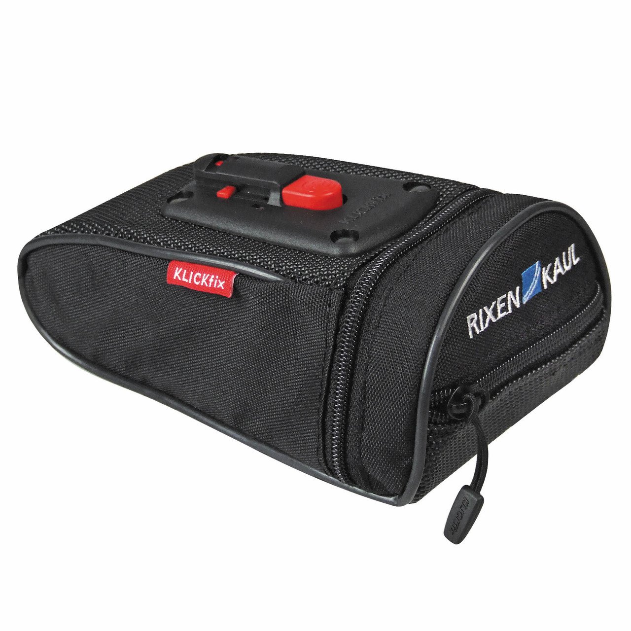 KlickFix 0296S Micro 80 Plus Saddle Bag, Black, 18 x 8 x 6 cm