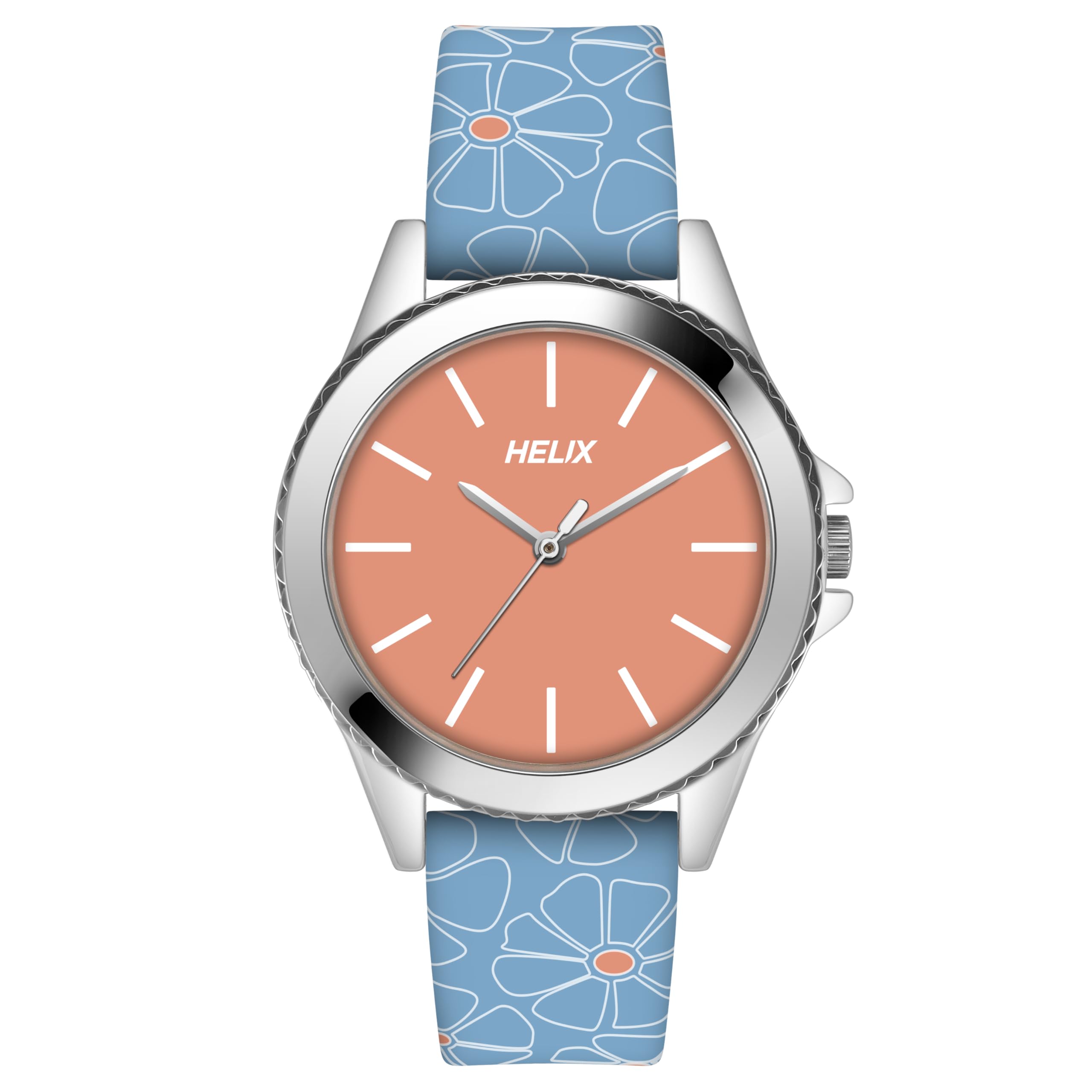 Helix by Timex Women Orange Round Dial Analog Watch - TW035HL11 (B0D75T139H) Amazon Price History, Amazon Price Tracker