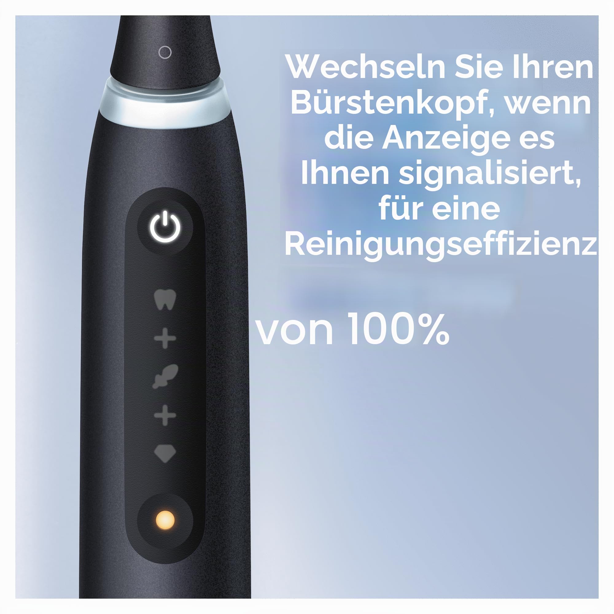 Oral-B iO 5N Elektrische Zahnbürste, Schwarz, Bluetooth, 1 Bürste, 1 Reiseetui