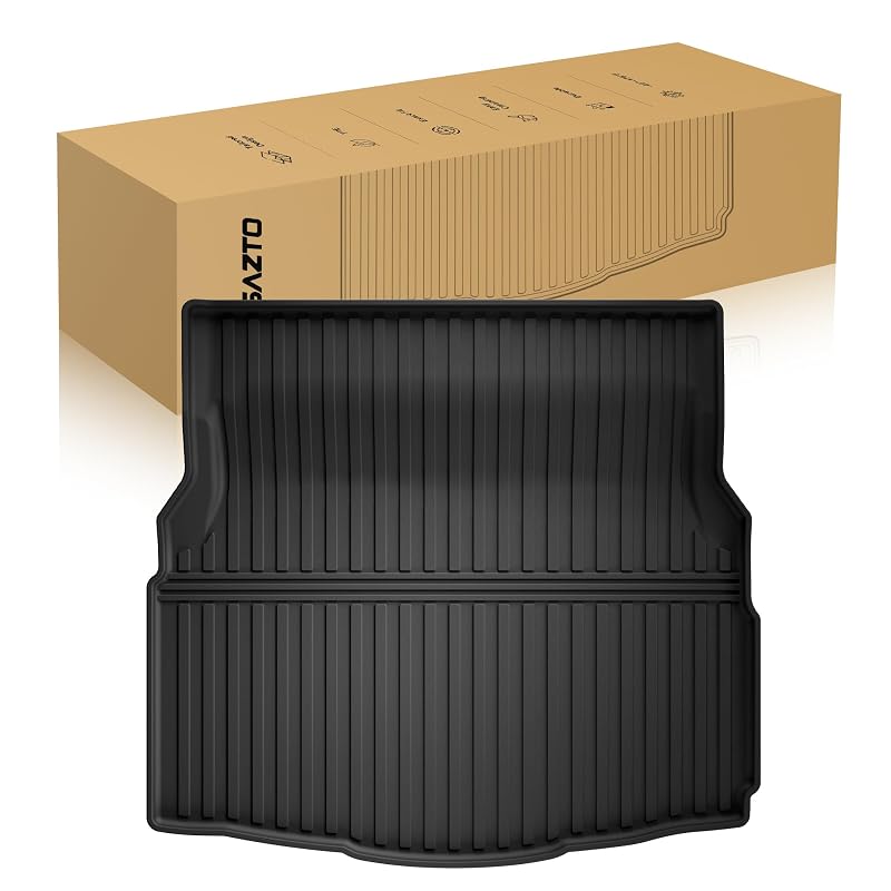 Forro para porta-malas Mercedes-Benz C-Class C300 e C43 AMG Sedan 2015–2021 em TPE, preto