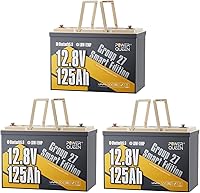 Vista 13 de Power Queen Batería LiFePO4 de 12 V 200 Ah de 2560 Wh, batería de litio RV de hasta 15000 ciclos profundos, energía de reserva para energía solar