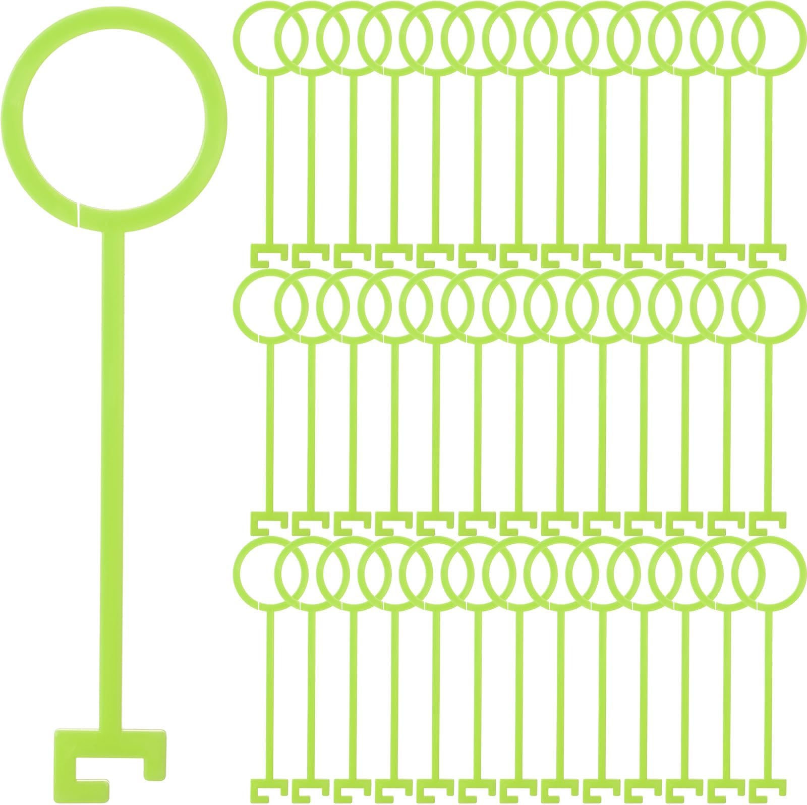 Lenwen 40pcs Clay Target Holders, Versatile Clay Pigeon Hooks Hanging Target Hangers for Outdoor Shooting Practice