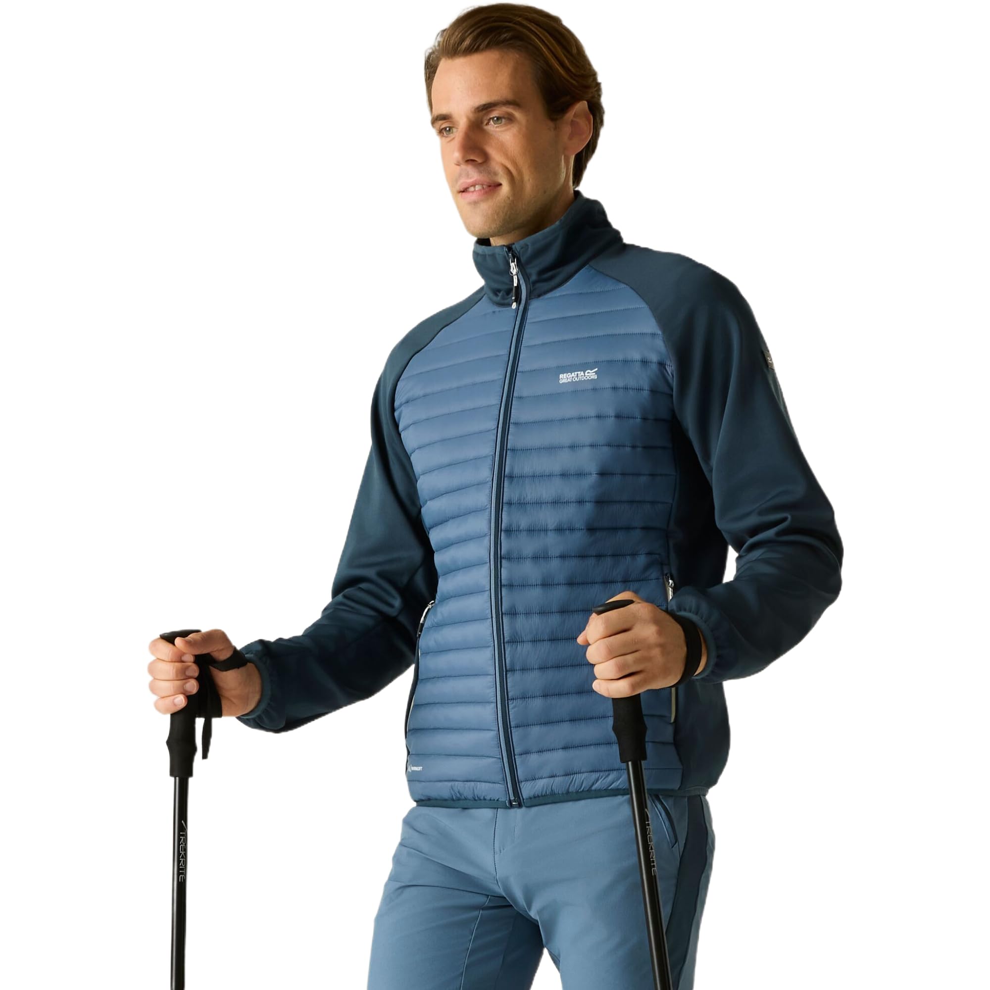 Regatta Men's China Blue/Night Sky Clumber Hybrid Jacket