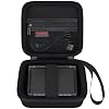 Elonbo Carrying Case for RG35XXSP RG34XX SP Flip Retro Handheld Game Console, RG35XXSP Clamshell Video Games Consoles Travel Storage Bag, Linux System Games Organizer Holder, Black