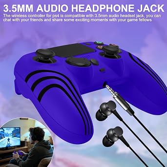 ADHJIE PS4 Controller,Wireless Controller for PS4/PS4 Pro/PS4 Slim