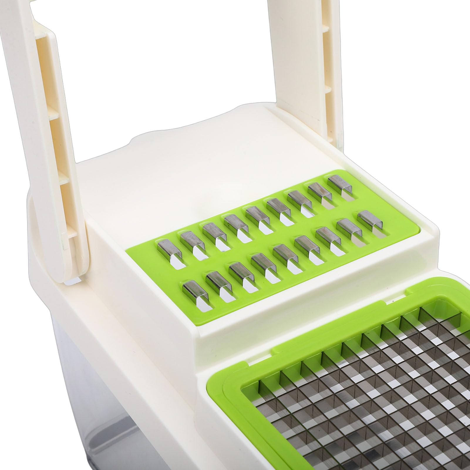 Tritatutto per Alimenti Robusto Tagliaverdure per Chef in Funzioni Facili da Usare e Versatili Materiale ABS e SUS
