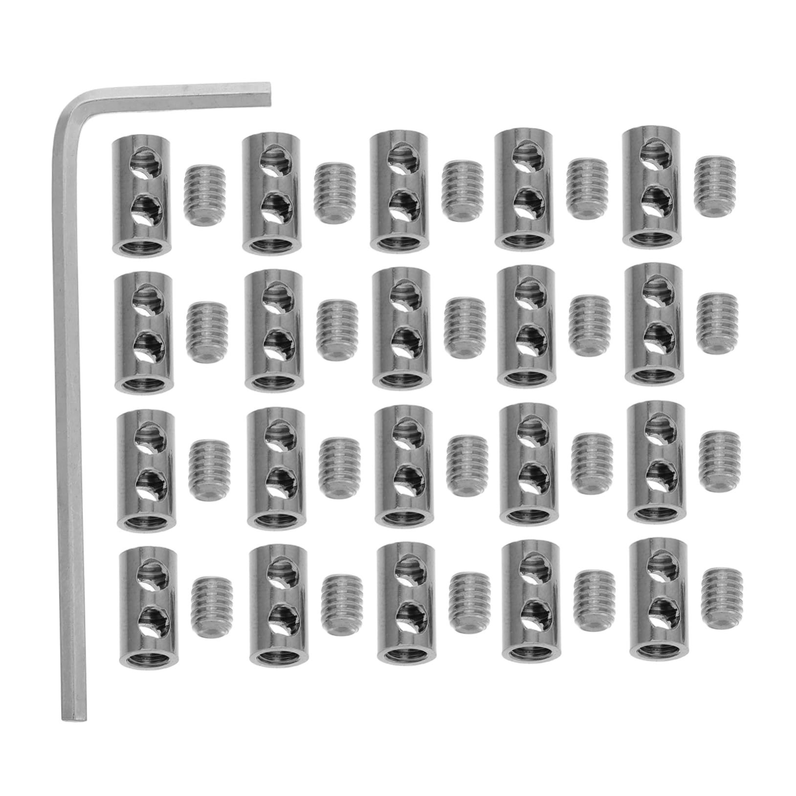 SOLUSTRE 1 Set Metal Cable Clamp Rope Lock Cable Clamp for Secure Wire Fastening Easy to Use Home Improvement Industrial Projects