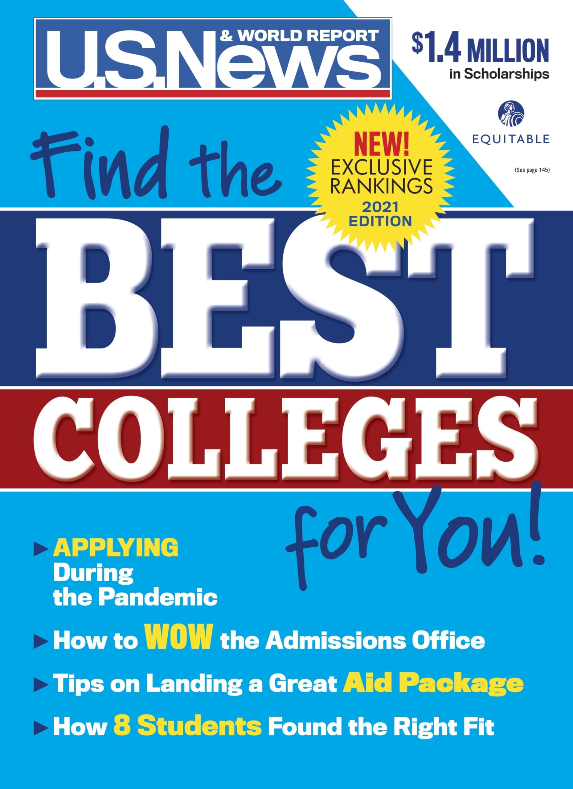 Best Colleges 2021: Find the Right Colleges for You! 2022nd Soft Cover ed. Edition