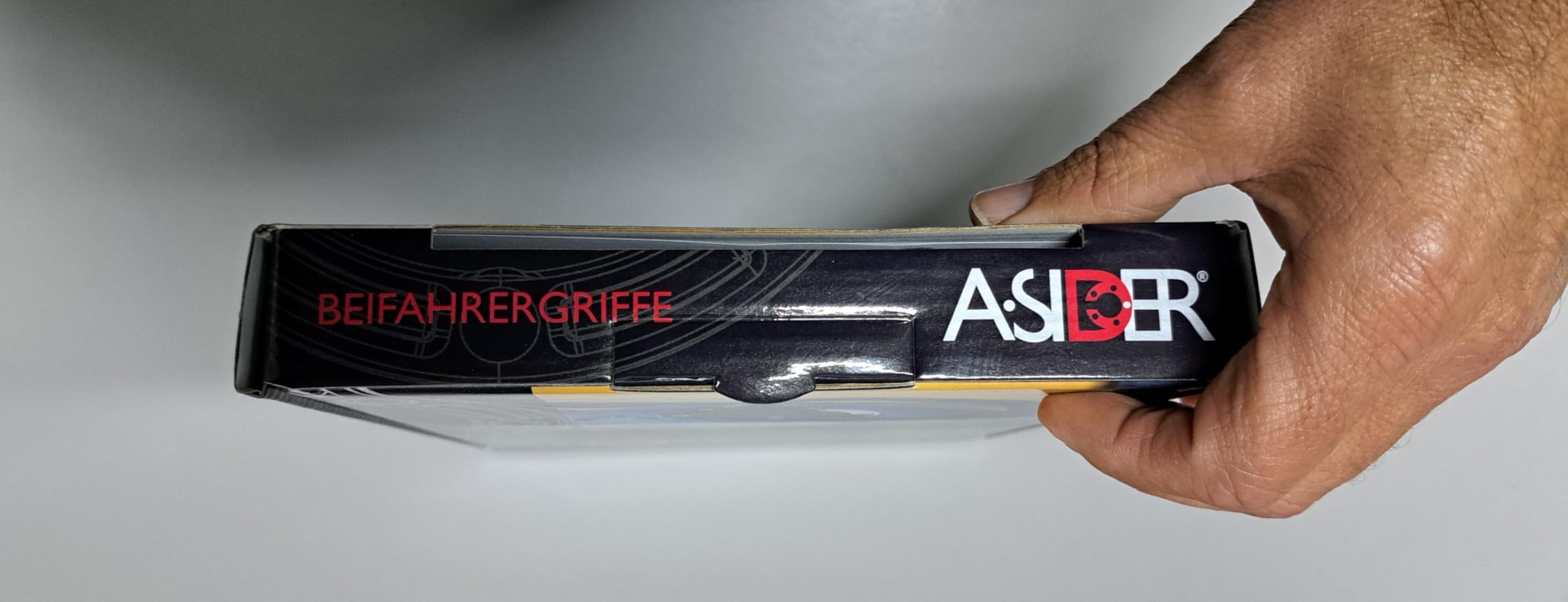 A-Sider Asidero de agarre de depósito Negro A-SIDER para pasajero Modelos Suzuki