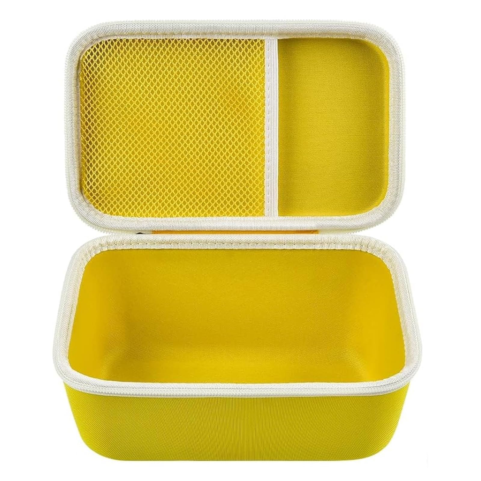 Case Compatible with Newbealer/for Sunbeam Hot-2-Trot/for Oliso M3Pro M2 Mini Travel Iron for Sewing, Carrying Holder for Small Craft Quilting Irons with Steam& Silicone Rest (Box Only)- Yellow