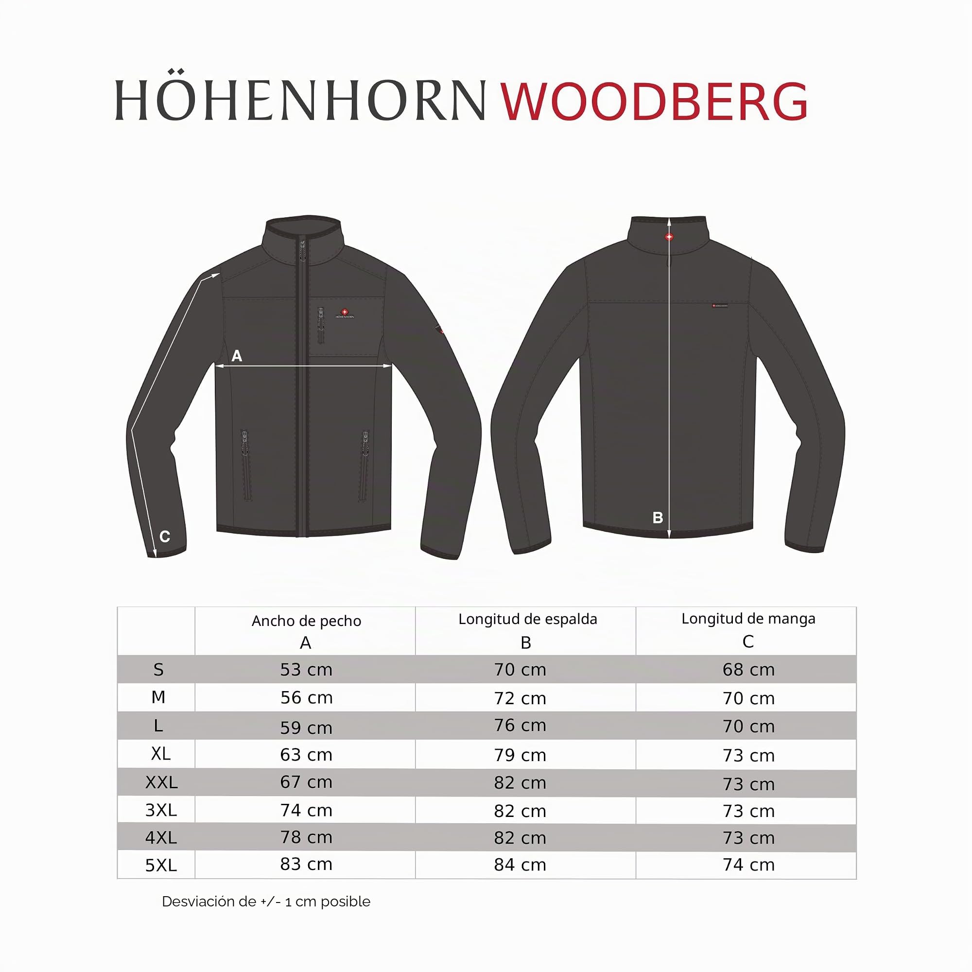 Höhenhorn Woodberg - Sudadera con capucha para hombre