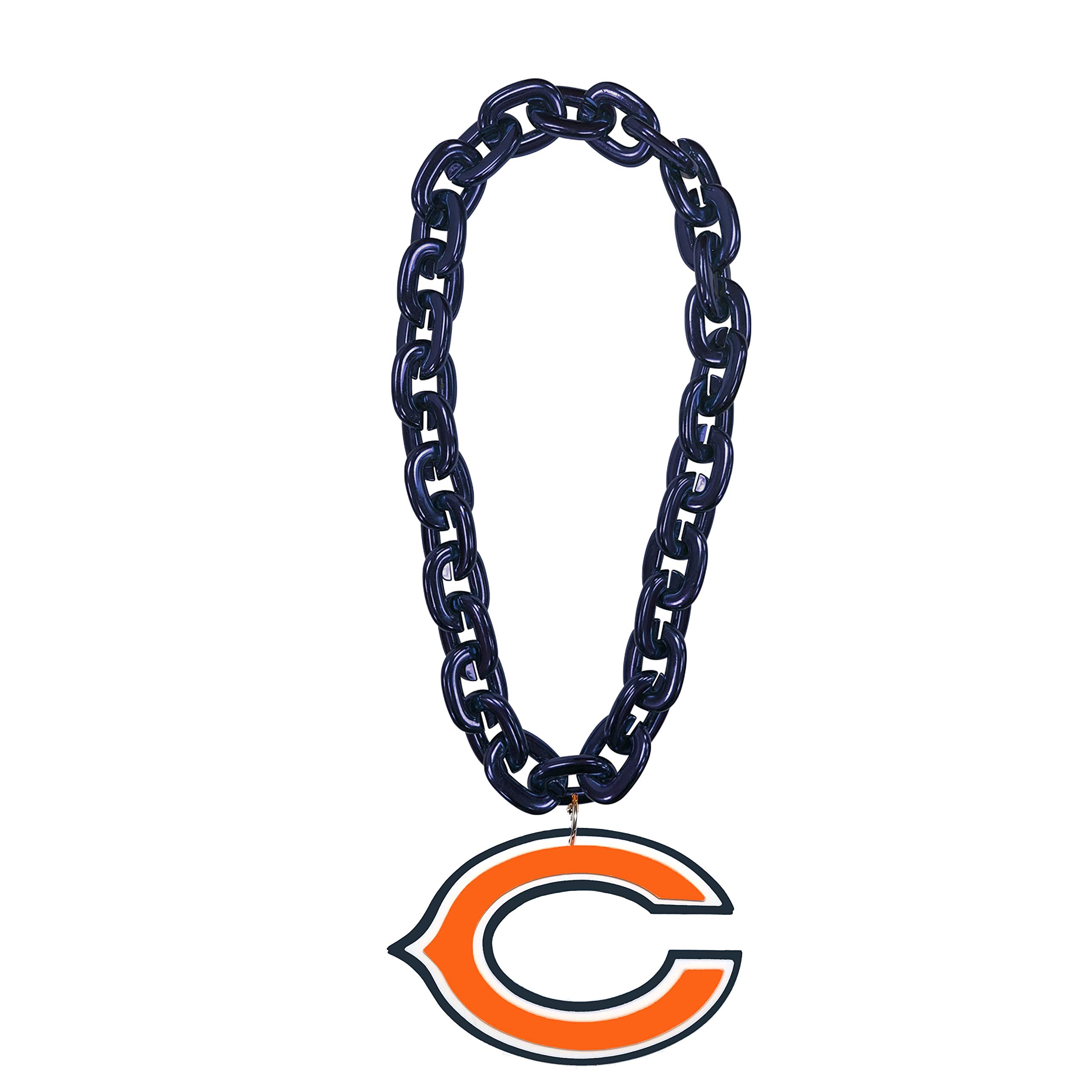 FanFave NFL Chicago Bears Chicago Bears NFL 3D Fanchain Magnet, Orange, Einheitsgröße (FF6705)