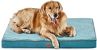 Vista 38 de Bedsure Cama de espuma viscoelástica para perros extragrandes, camas ortopédicas XL para mascotas con funda extraíble lavable y parte inferior