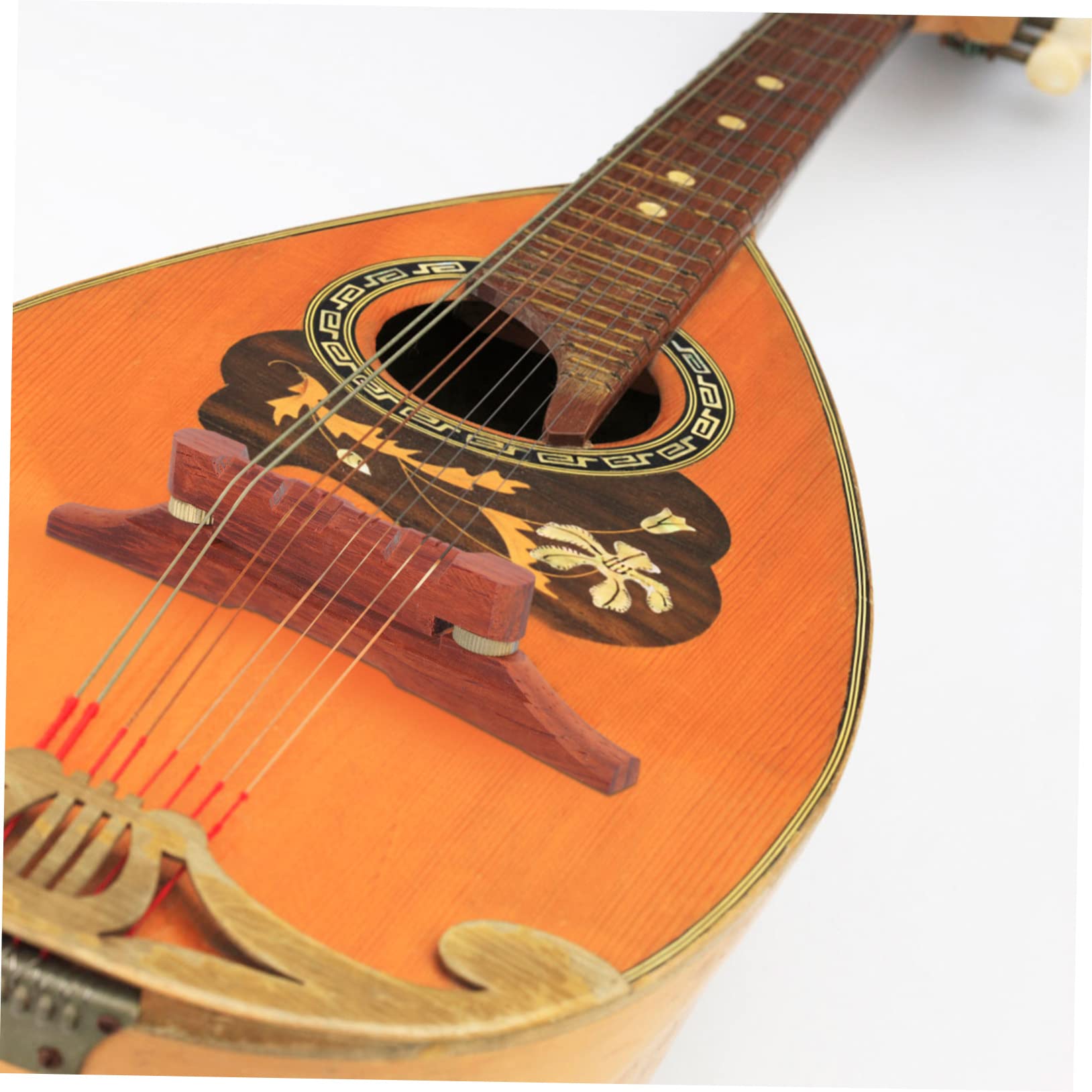 VICASKY Pont De Mandoline En Bois Épais Pont Remplaçable En Palissandre Accessoires Pour Mandoline Réglable Et Solide Pièces D'instrument De Musique