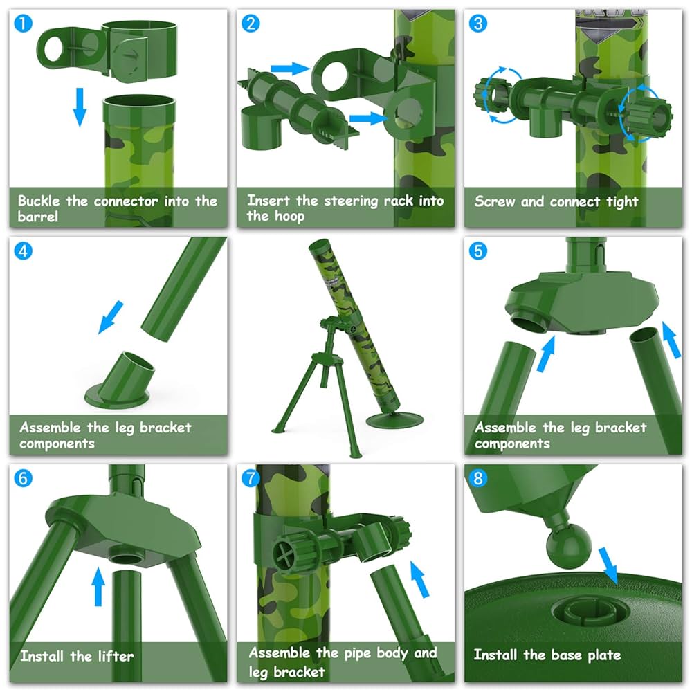 VATOS ELECTRIC FOAM Blaster Toy Guns M416 Automatic Toy Gun With Darts