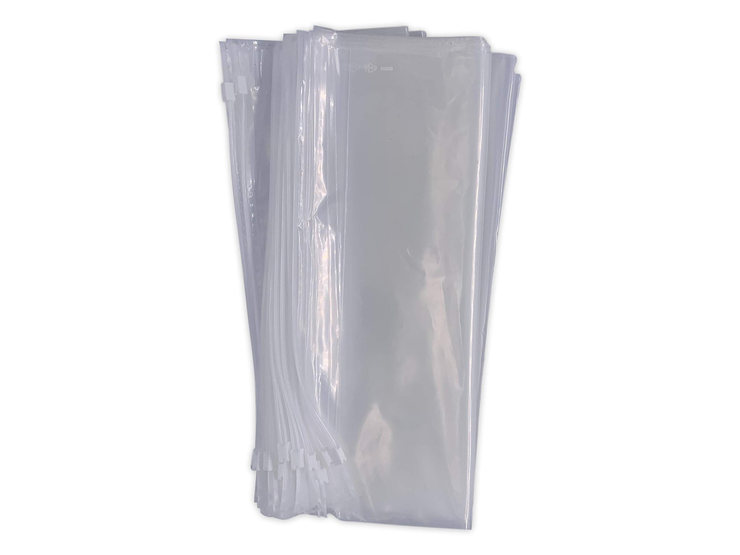 Lot de 250, Sac congélation- grand sachet alimentaire a curseur 40 X 30 cm - Sachet pour congélateur - sachet fraîcheur fermeture coulissante – sachet pour conservation zip avec curseur . idéal pour conservation d’aliment ou de plat cuisiné . Marque UNIVE