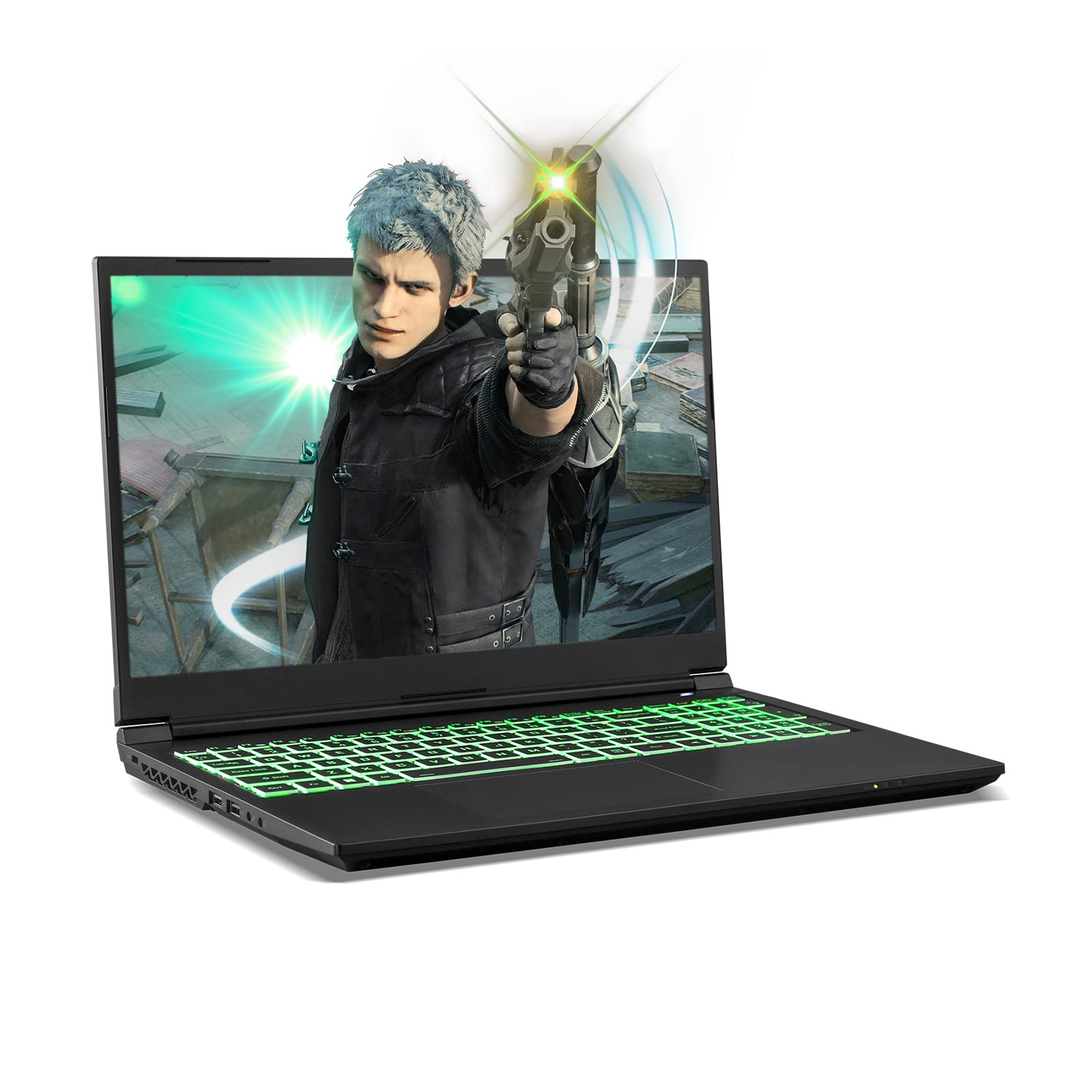 Sager 2022 NP7860P Gaming Laptop, 15.6 Inch Thin Bezel FHD 144Hz, Intel i7-12700H, RTX 3060 6GB, 32GB RAM, 1TB NVMe SSD, TBT 4, Win 11
