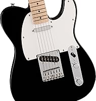 Vista 3 de Squire Sonic Telecaster - Guitarra eléctrica, color negro, diapasón de arce