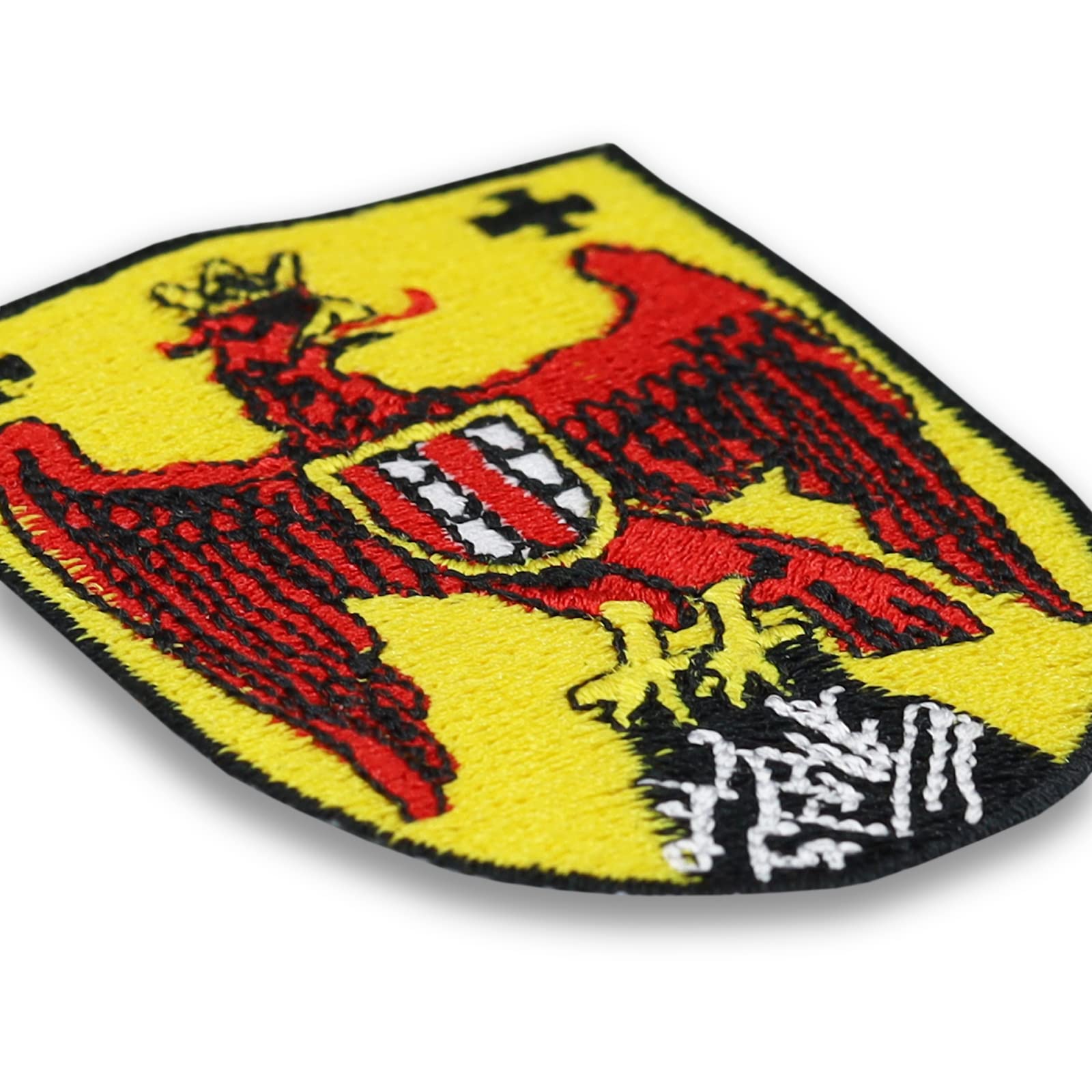 BLASON ANCIEN QUIMPER Bretagne 6x5 cm Insigne Patch écusson tissu circa