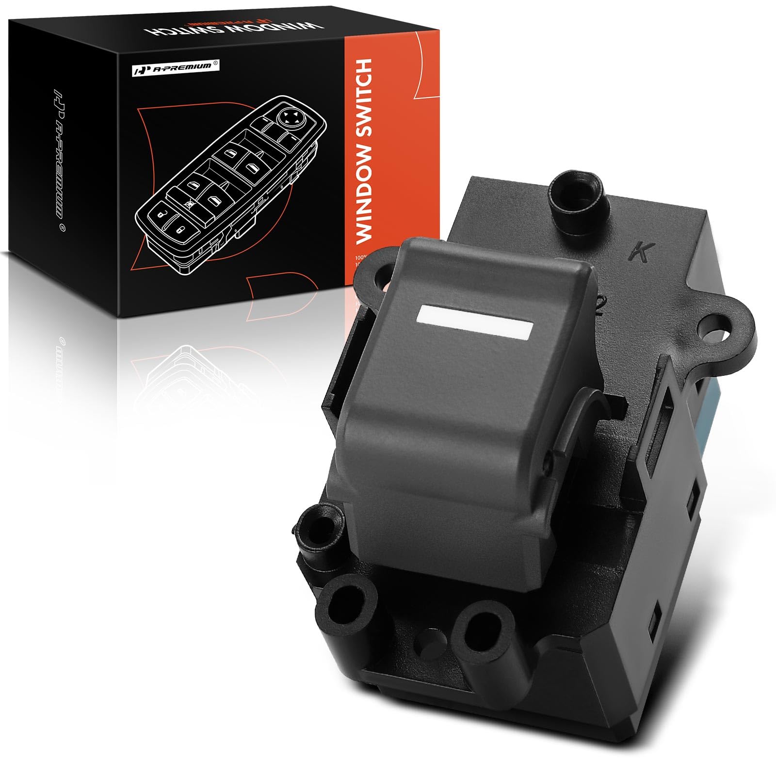 A-Premium Power Window Switch Compatible with Honda Ridgeline 2006-2014, Rear Driver or Passenger Side, Replace# 35770SJCA11ZC, 35770SJCA11ZA