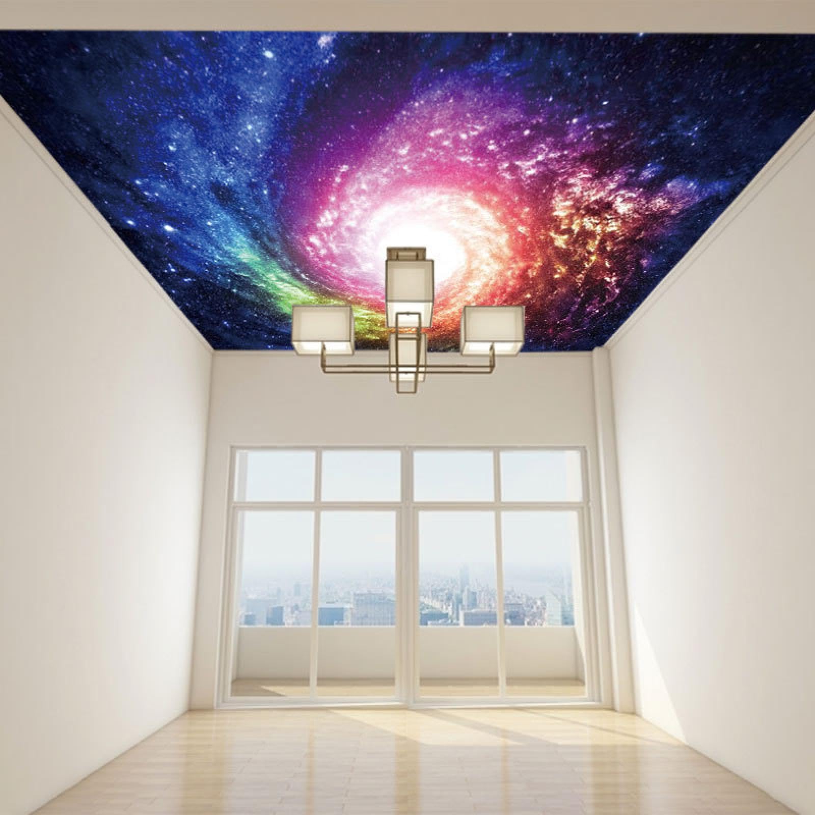 Ciel étoilé déco murale 3D pour une chambre apaisante