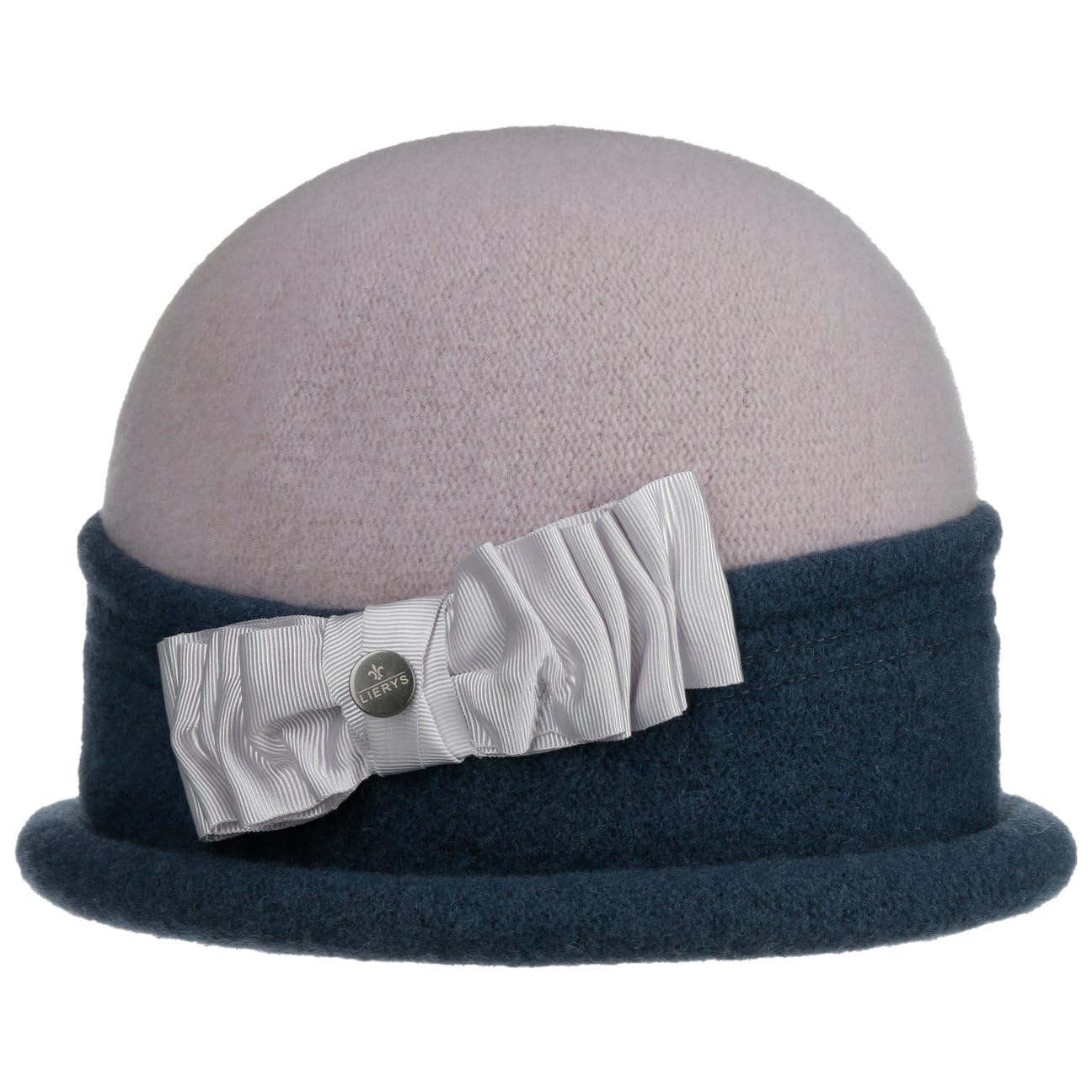 Lierys SOMBREROSHOP Oretka Toque Gorro Cloche de Lana hervida Hecho en UE Mujer Otono Invierno