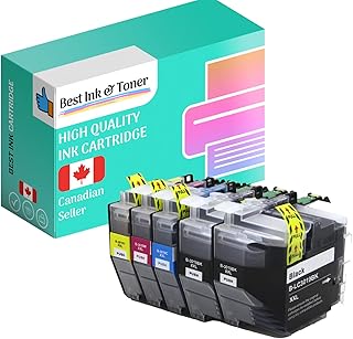 Best Compatible Cartridge for Brother LC3019 XXL BK/BK/C/M/Y Ink Cartridge - High Capacity of LC3017 (5 PACK COMBO ) - ,For Brother MFC-J5330DW, Brother MFC-J5335DW Brother MFC-J5730DW,Brother MFC-J6530DW Brother MFC-J6930DW,Brother MFC-J5335DW, Brother MFC-J5730DW,Brother MFC-J6530DW