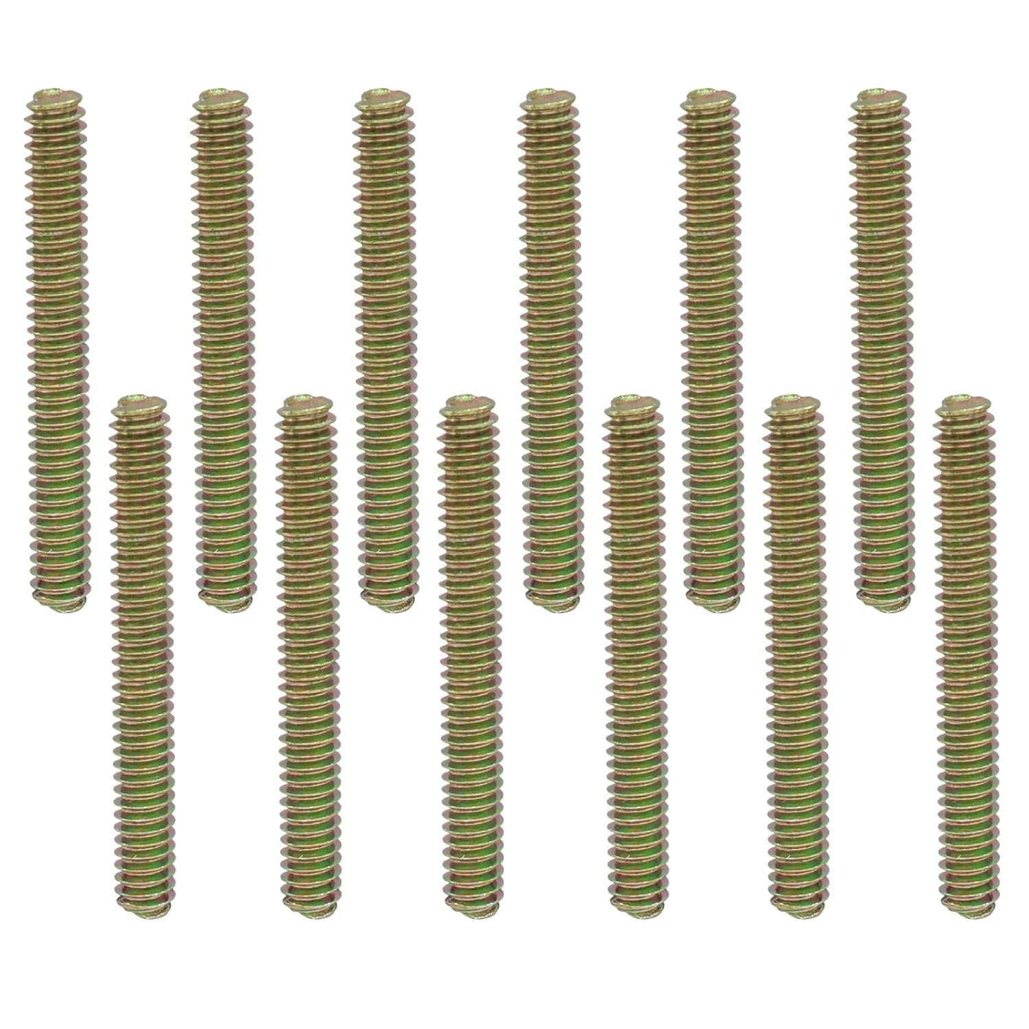 Murtenze Fully Threaded Rod, 1/4"-20, 2" Length, 12 Pack