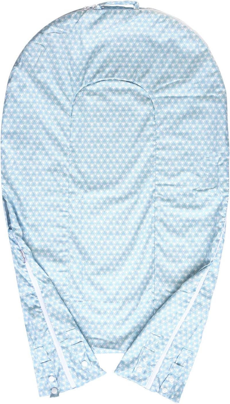 Newborn Baby Nest Change Extra Cover (Suit for All Dockatot Deluxe Docks) - Blue Ocean