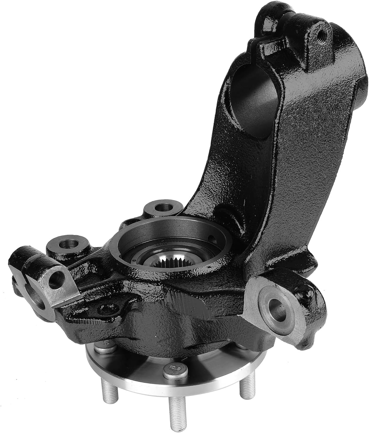 Front Right Steering Knuckle Fit for Focus 2012 2013 2014 2015 2016 2017 2018 2.0L FWD Right/Passenger Side Wheel Hub Bearing Steering Knuckle BR935006LK RH