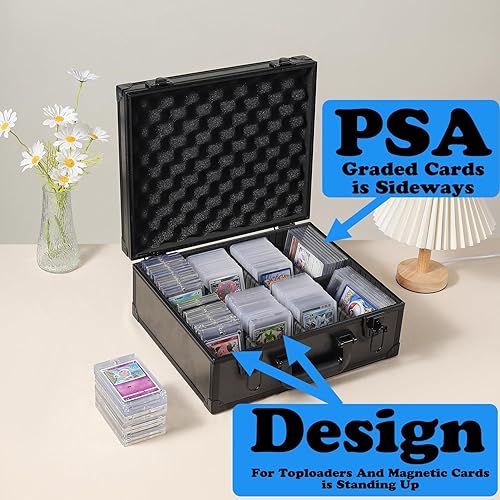 Miniatura 2 de La caja de almacenamiento Toploaders se adapta a tarjetas rígidas de 3 x 4 pulgadas de 35 puntos, tarjetas comerciales, tarjetas deportivas,