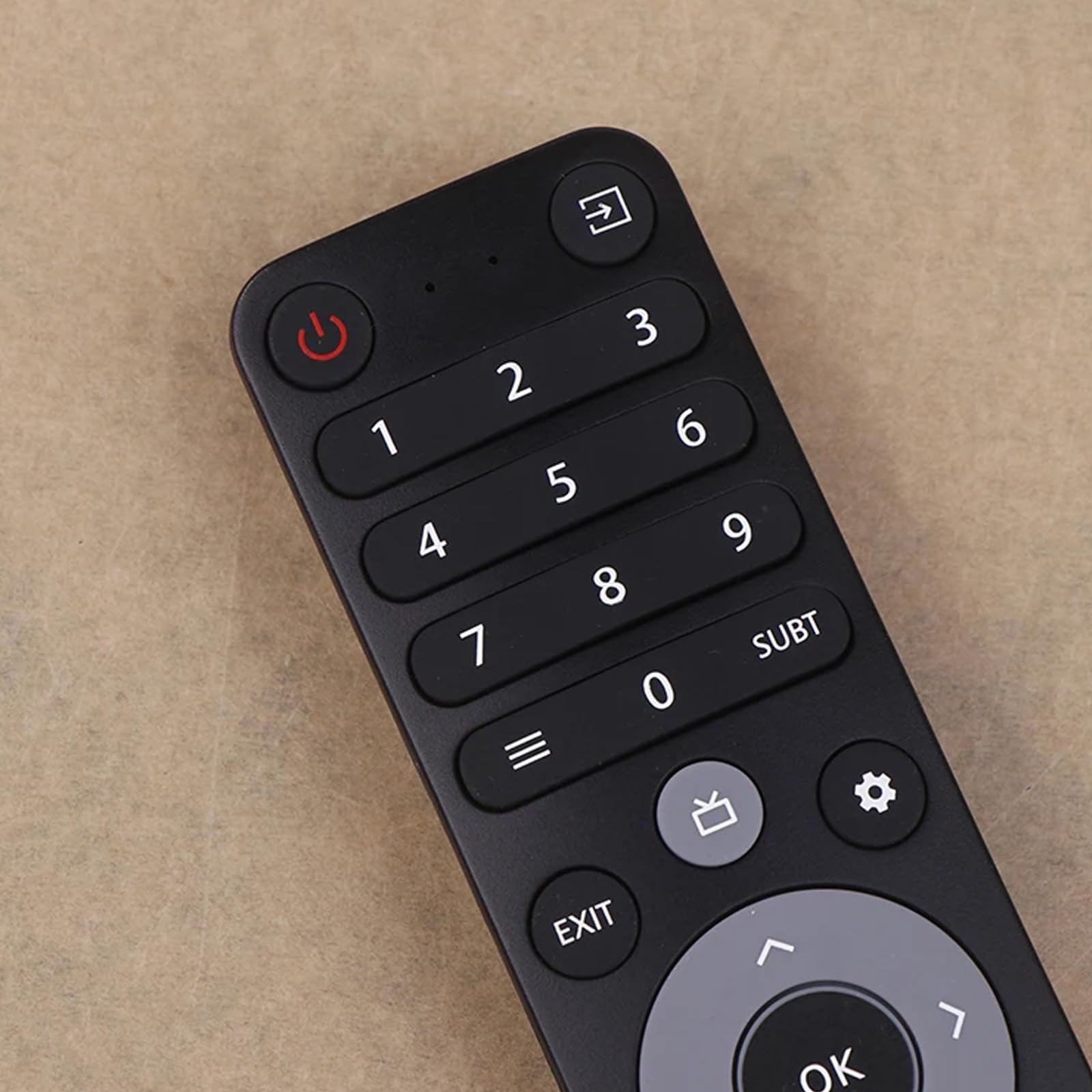 Telecomando multifunzionale facile da usare con tecnologia di segnali a infrarossi, design ergonomico per DEXP TV telecomandi universalmente telecomando
