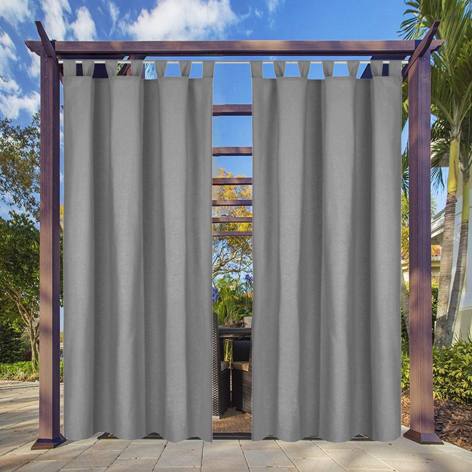 Plastic Outdoor Curtains Curtains & Drapes